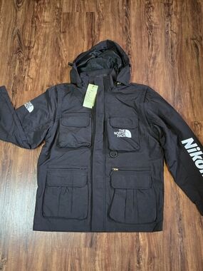 2XL Classic Nikon Photography Rain Jacket/ Windbreaker Photographer's Jacket